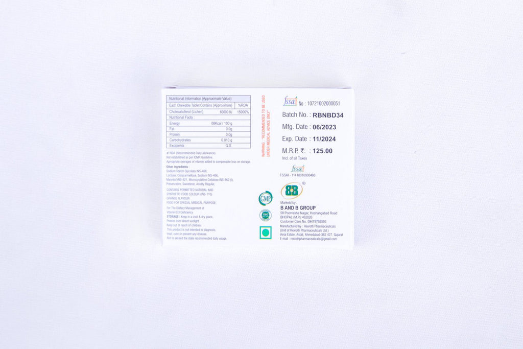 NEOFIT-D3 (Chewable Tablets 60,000 IU)