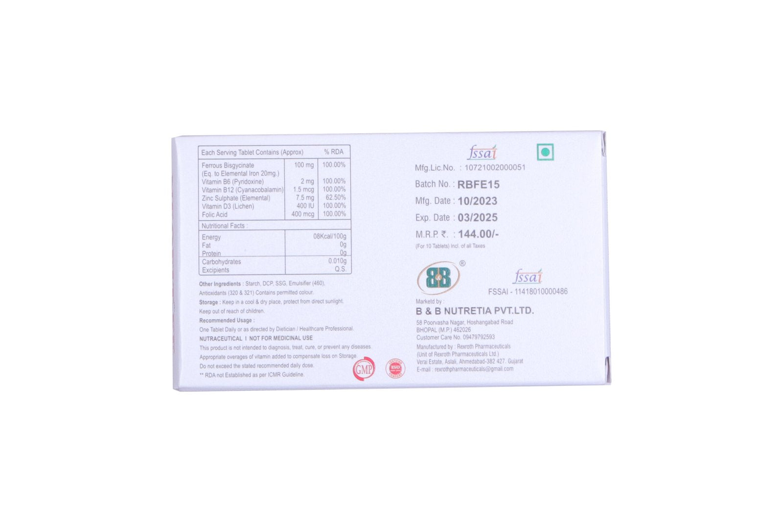 NEOFIT-FE TAB