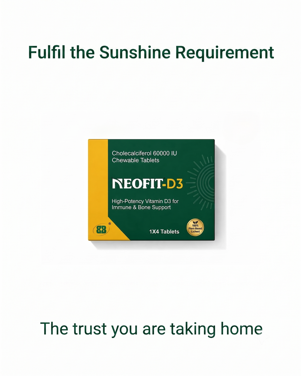 NEOFIT-D3 (Chewable Tablets 60,000 IU)