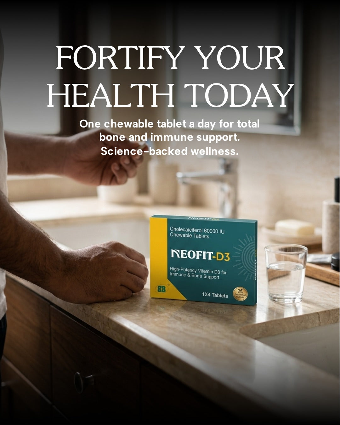 NEOFIT-D3 (Chewable Tablets 60,000 IU)